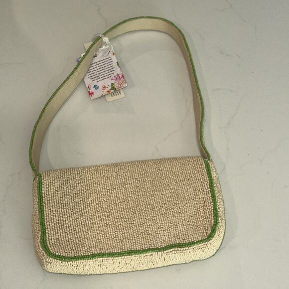 Viral Orange Aperol Spritz Beaded Shoulder Bag Tj Maxx Marshall’s Made In India - Picture 2 of 3